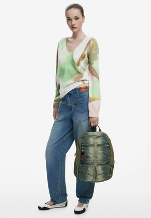 Desigual LARGE COMBINED - Rucksack - green