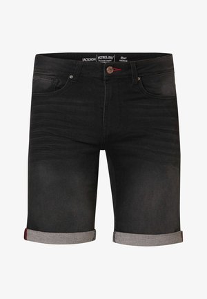 JACKSON - Denim shorts - black stone