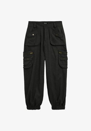 Desigual, CARGO JOGGER PANTS - Kapsáče - gray