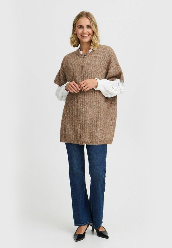 FRSANNY - Cardigan - rain drum melange3