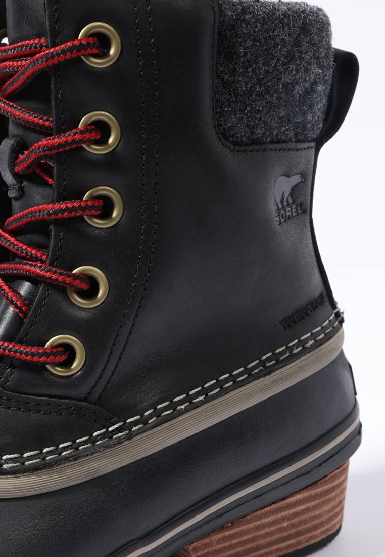 Damen Ankle Boots | Sorel SLIMPACK II LACE Schnürstiefelette black/schwarz - IN48017 Damen Ankle Boots | Sorel SLIMPACK II LACE Schnürstiefelette black/schwarz - IN48017