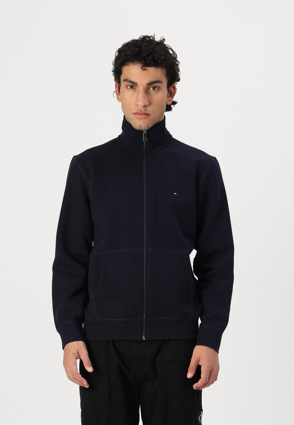 ESSENTIAL STAND COLLAR - Zip-up sweatshirt - desert sky
