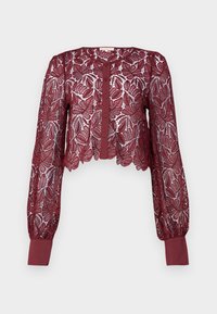 ONLELLA SHIRT - Pusero - burgundy