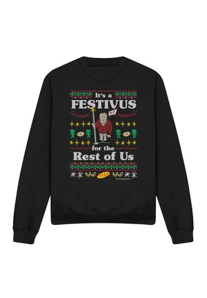 Cotton Soul, SEINFELD FESTIVE FESTIVUS - Sweatshirt - black