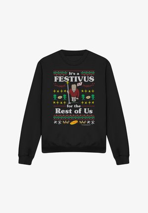 Cotton Soul, SEINFELD FESTIVE FESTIVUS - Sweatshirt - black