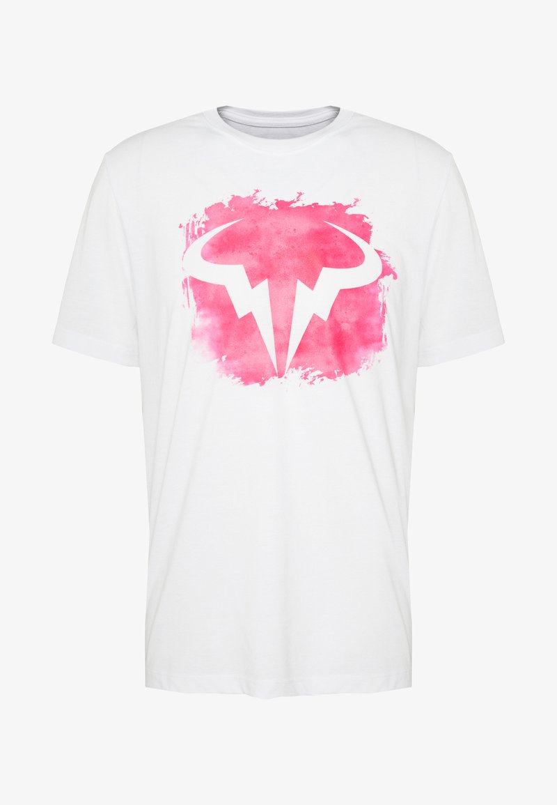 Nike Performance Rafael Nadal Tee Print T Shirt White Zalando De