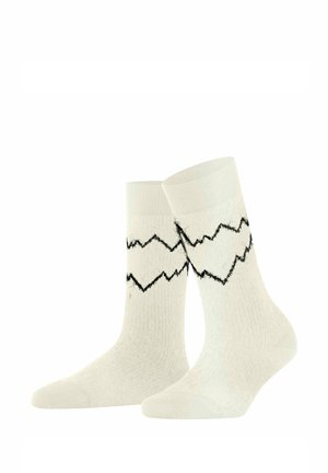 FALKE, PEAK BOOTSOCKEN - Socks - off-white
