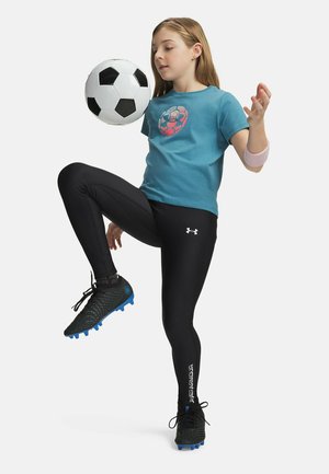 Under Armour, HEATGEAR GRAPHIC - Leggings - black