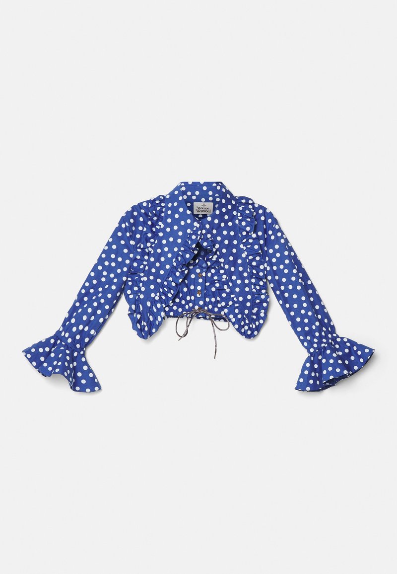 Vivienne Westwood Overhemdblouse blauw Vivienne Westwood Overhemdblouse blauw
