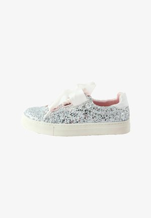 Next, Occasion Lace-Up Trainers - Baskets basses - silver glitter