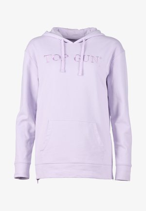 TOP GUN MIT GESTICKTEM LOGO - Kapuzenpullover - lavendel