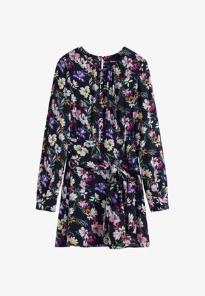 Desigual FLORAL KNOT SHORT - Hverdagskjole - black