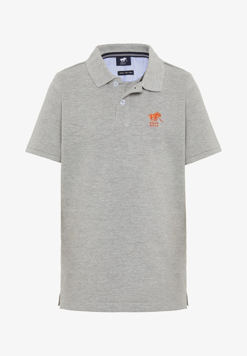 Polo Sylt MIT LOGO STICKEREI - Poloshirt - neutral gray melange