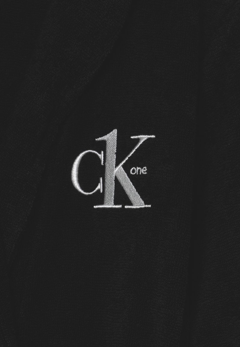 Kinder Wäsche | Calvin Klein Underwear BATHROBE UNISEX Bademantel black/schwarz - CJ10467 Kinder Wäsche | Calvin Klein Underwear BATHROBE UNISEX Bademantel black/schwarz - CJ10467