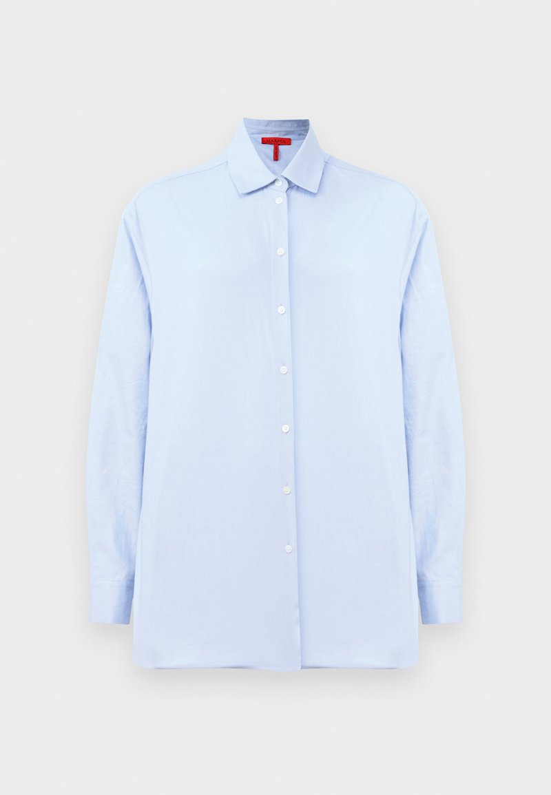 MAX&Co. Overhemdblouse blauw