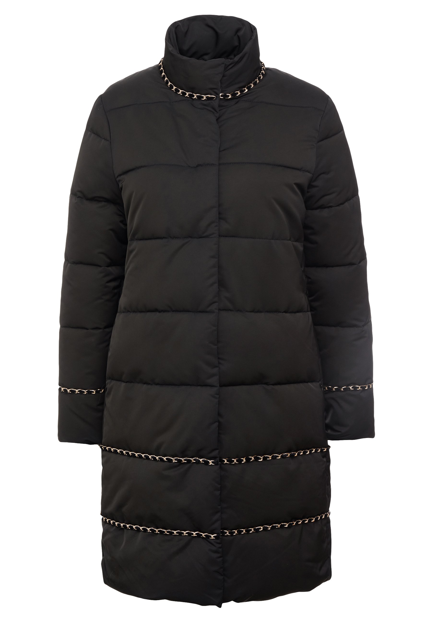 TWINSET PIUMINO LUNGO CON DETTAGLI CATENE Cappotto TWINSET PIUMINO LUNGO CON DETTAGLI CATENE Cappotto