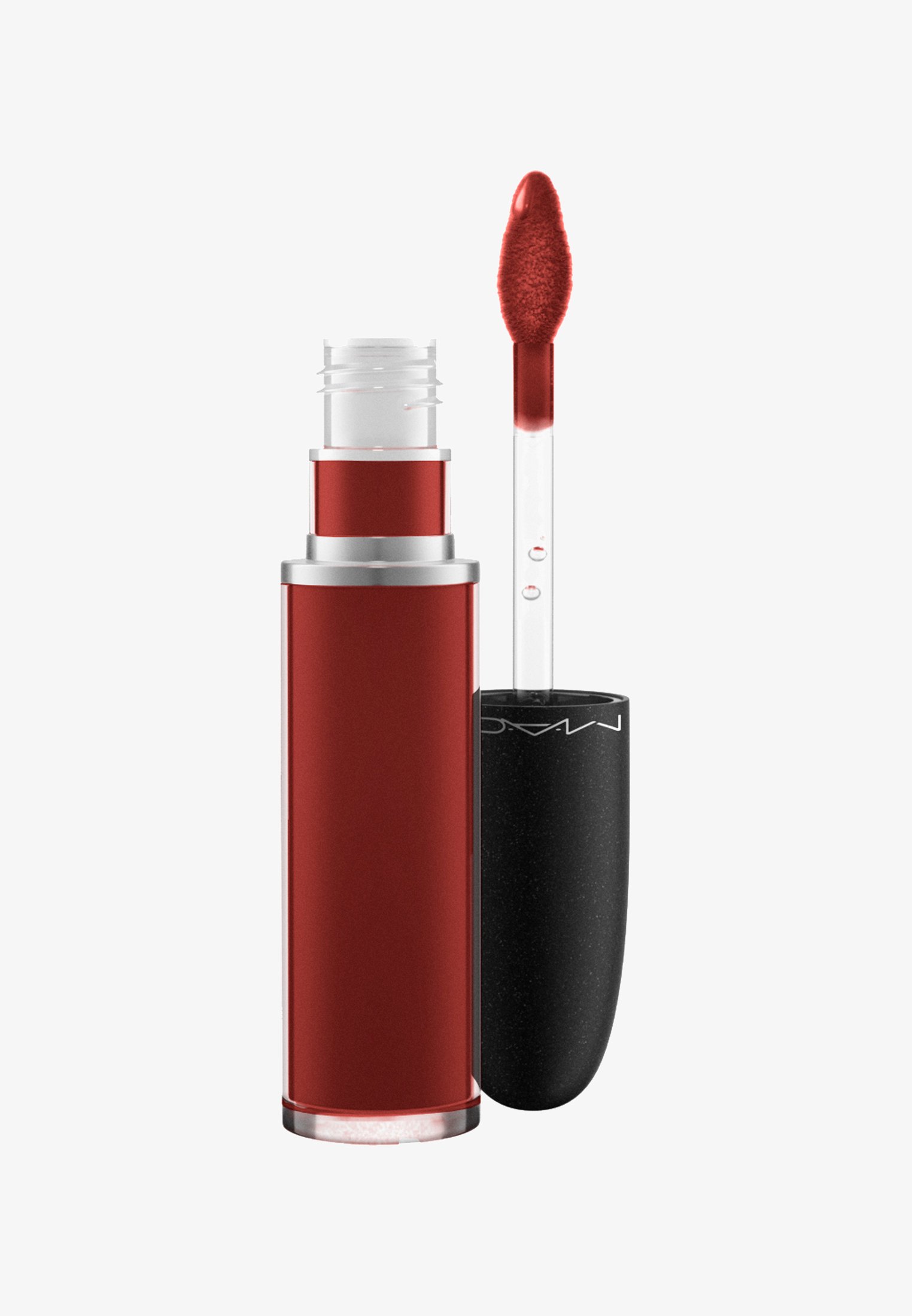 Mac Retro Matte Liquid Lipcolour Flussiger Lippenstift Carnivorous Dunkelrot Zalando De