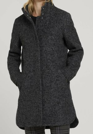 Abrigo corto - mottled light grey