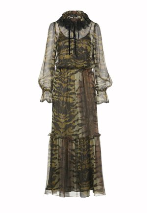 Luisa Spagnoli GRAVITA - Robe longue - verde militare