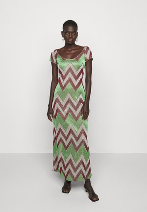 ABITO LUNGO - Strikket kjole - multi-coloured