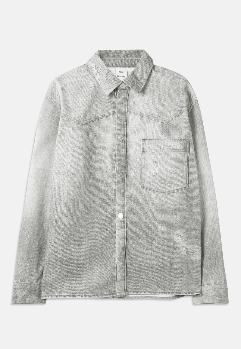 Won Hundred Overhemd lichtgrijs