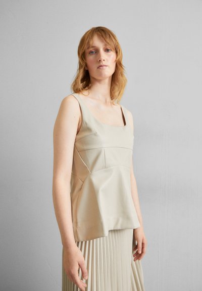 Proenza Schouler White Label FITTED - Μπλούζα - chalk