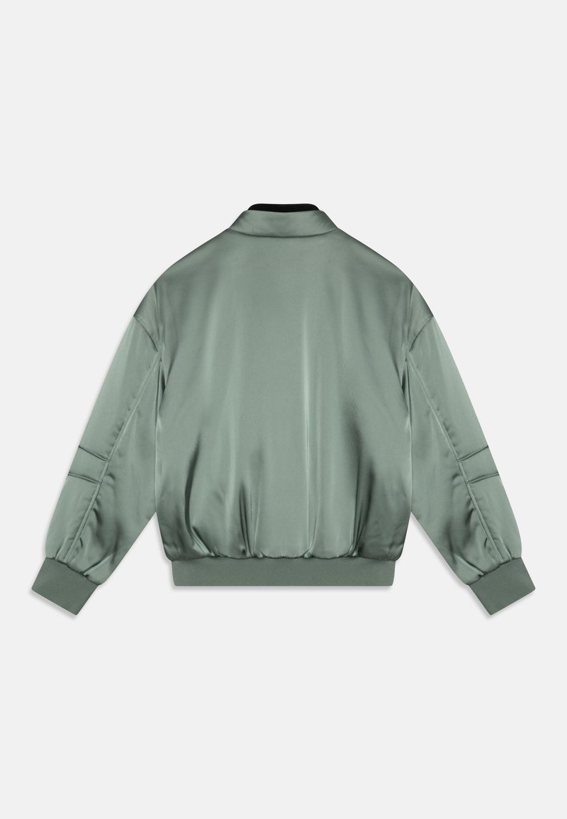 Calvin Klein Jeans SHINY Giubbotto Bomber meteor green/cachi