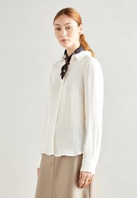 Mos Mosh KETHER SHIRT - Button-down blouse - ecru