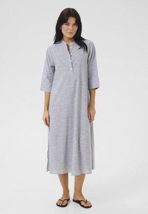 SKYEMW  - Shirt dress - dark sapphire blue striped