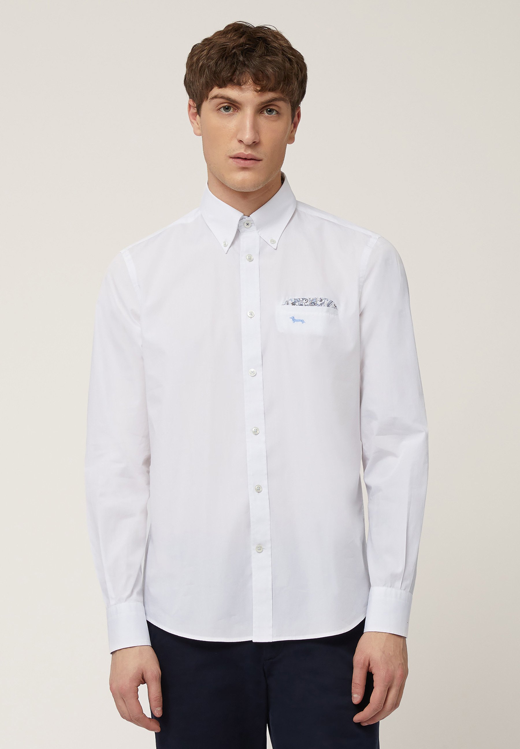HARMONT & BLAINE camicia uomo bianca