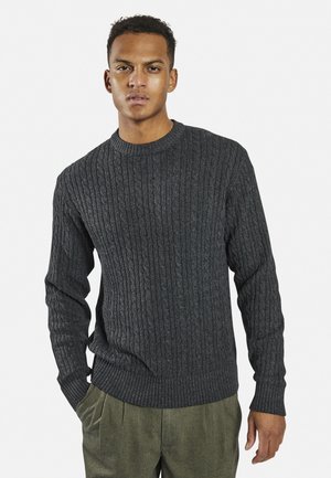 LIAM REGULAR FIT - Strickpullover - dark grey