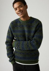 Levi's® Strickpullover - ewan fairisle duffel
