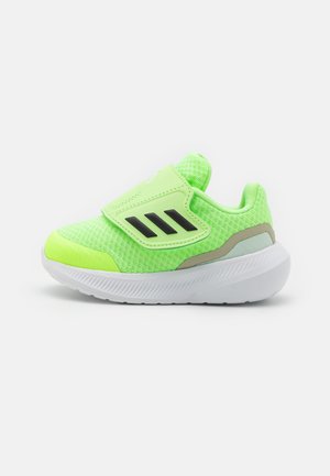 adidas Performance RUNFALCON 3.0 AC I - Zapatillas running asfalto - green spark/core black/putty grey