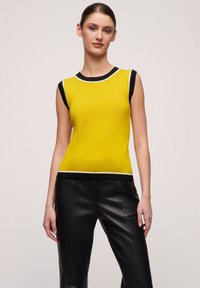 Top - giallo nero panna