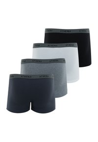 Athena LOT DE 4 PACK - Boxers - anthracite/gris/noir/blanc