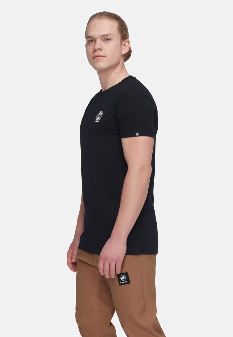 Mammut MASSONE EMBLEMS - T-Shirt print - black/schwarz - Zalando.de 