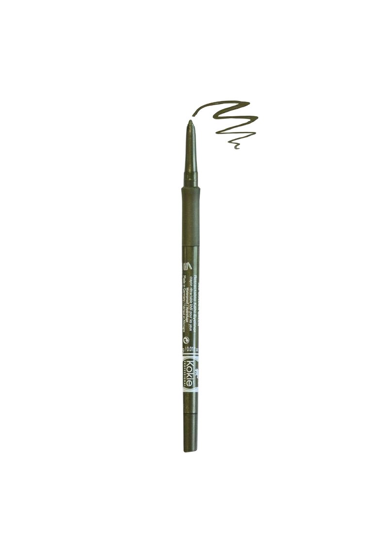 Kokie Cosmetics - KOKIE RETRACTABLE KOHL EYELINER  - GOLDEN GREEN - Eyeliner - green, Förstora