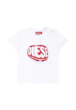 A MANICA CORTA - T-shirt con stampa - white