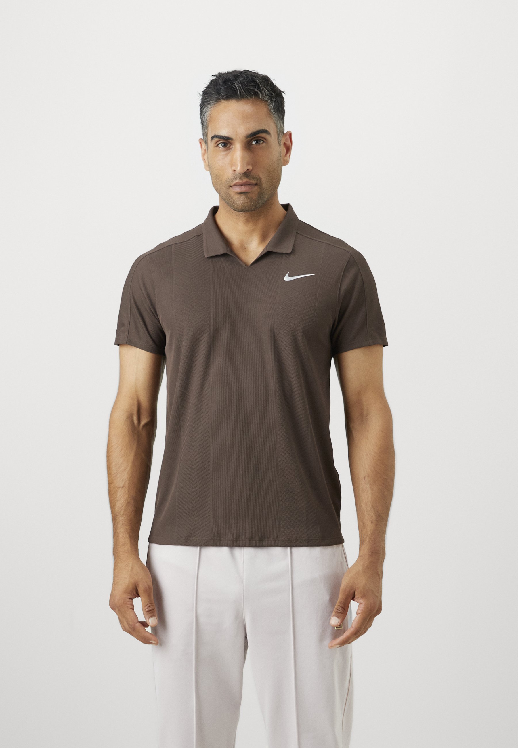 Nike Performance COURT ADVANTAGE SLAM - Polo shirt - baroque brown