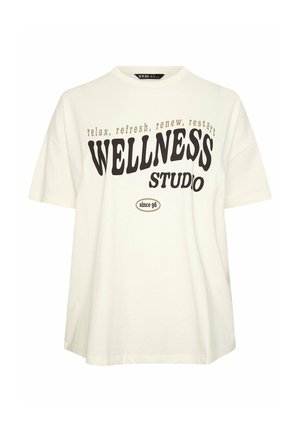 Yours Clothing, WOMEN'S CASUAL TOPS - Printtipaita - cream