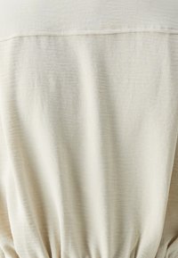 ONLY ONLDINA METTE COLLAR TIE SHIRT - Bluza - pumice stone