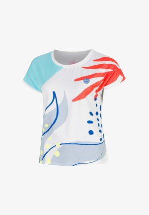 BIDI BADU, T-SHIRT HEY LAGUNA CAPSLEEVE T-SHIRT - T-Shirt print - off white