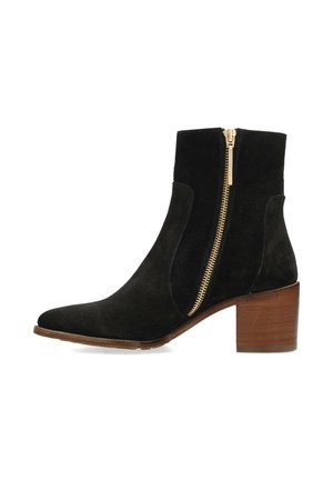 HEELED LIZZA BASY  - Korte laarzen - black