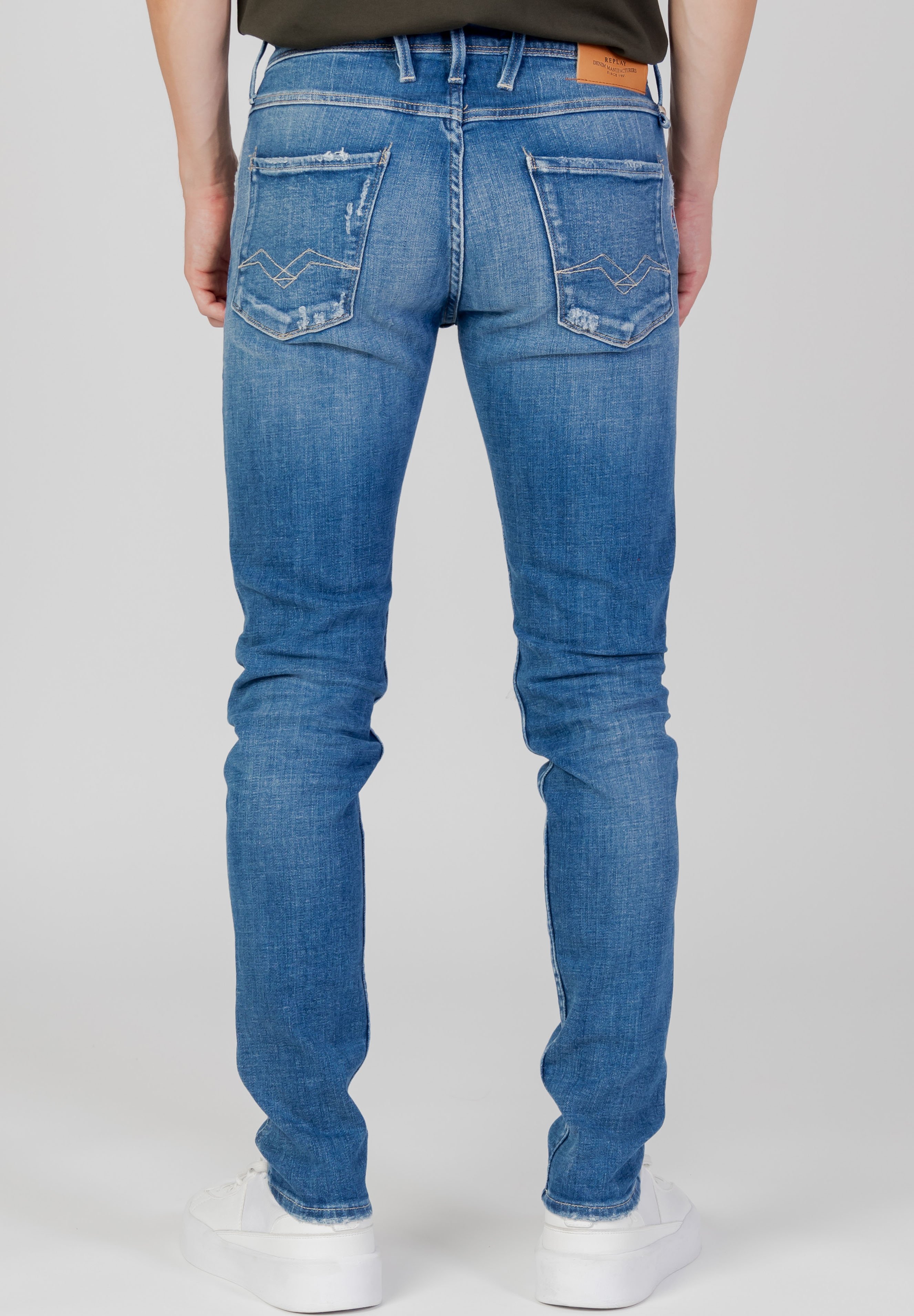 Las Mejores Ofertas En Vaquero Ajustado Replay Ra De Hombre | EBay