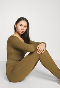 Leggings Donna Sloggi Ever Cosy – In Tencel E Lana Merino – Termoregolanti, Senza Cuciture Laterali, Vita Elastica