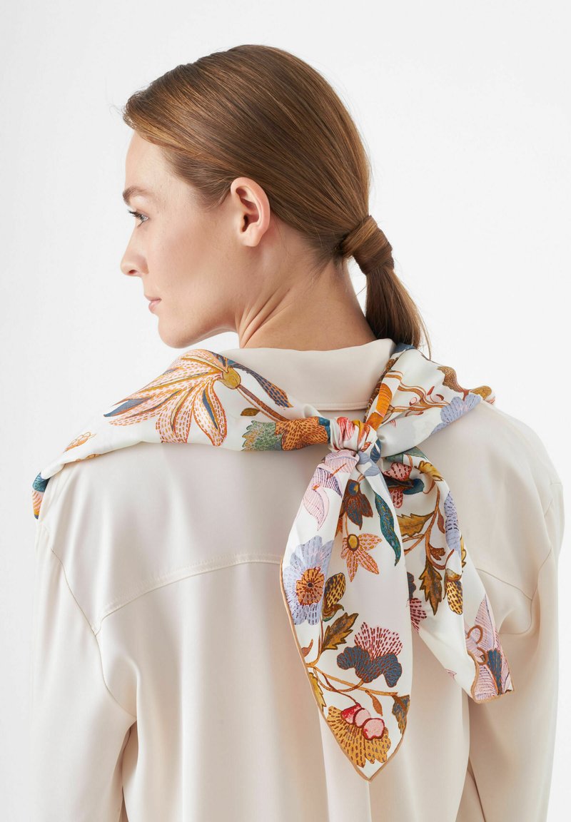 Scarf Codello Foulard Soie Codello TUCH Foulard Beige