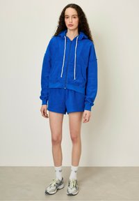 American Vintage BOBYPARK - Felpa con zip - bleu de prusse