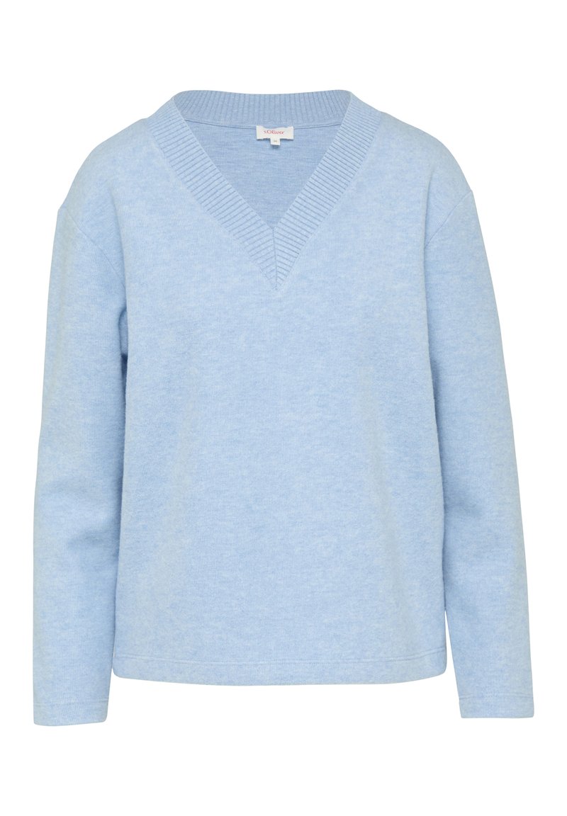 s.Oliver Trui lichtblauw gemêleerd