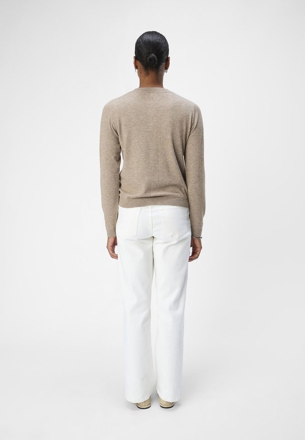 THESS NOOS - Cardigan - desert taupe2