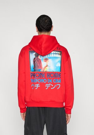 HOOPS E.T. HOODIE - Hættetrøje - red